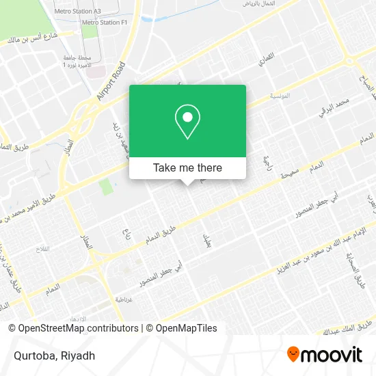 Qurtoba map