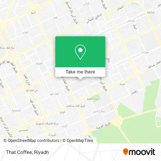 That Coffee map