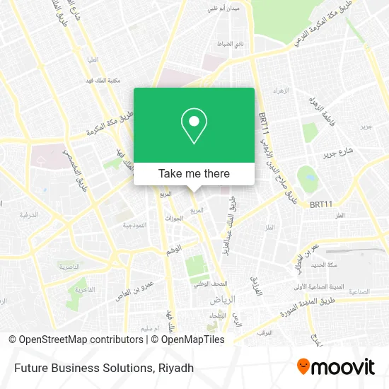 Future Business Solutions map