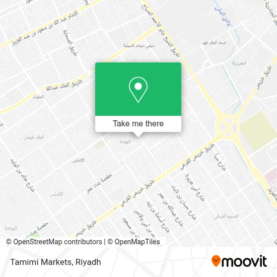 Tamimi Markets map