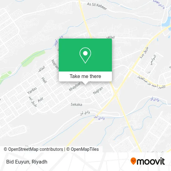 Bid Euyun map