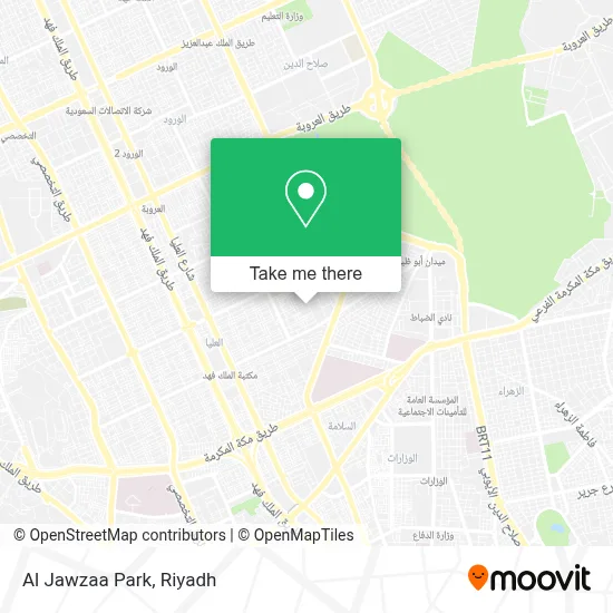 Al Jawzaa Park map