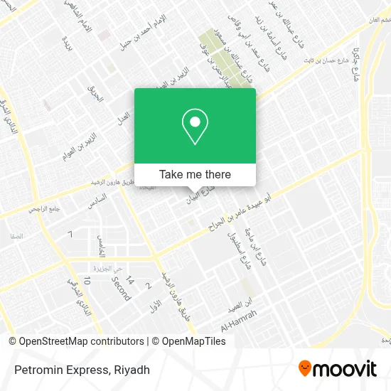 Petromin Express map