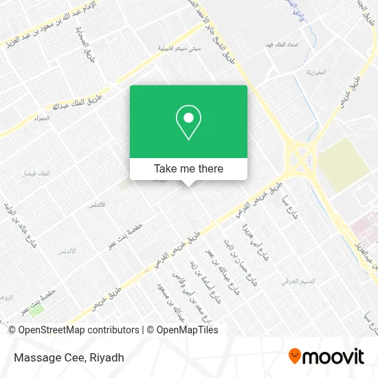 Massage Cee map