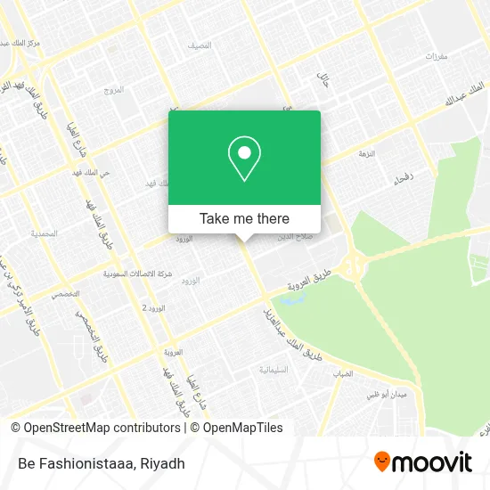 Be Fashionistaaa map