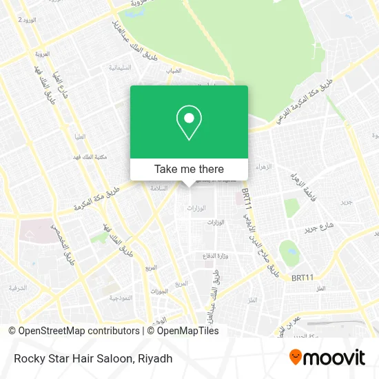 Rocky Star Hair Saloon map