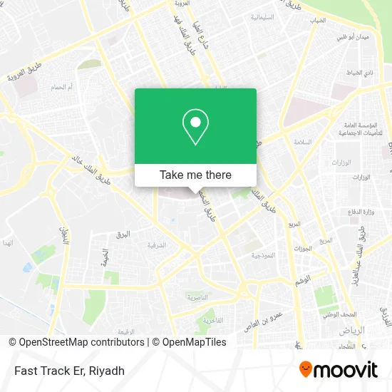 Fast Track Er map