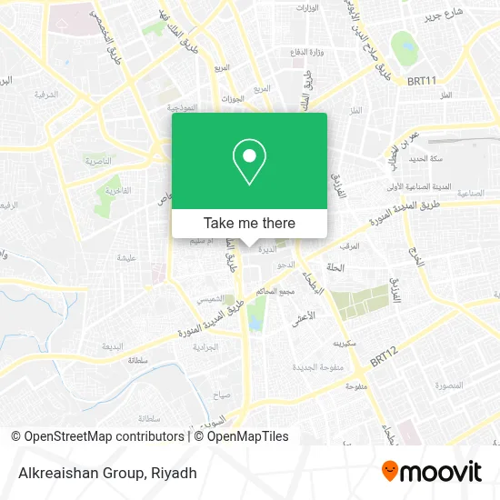 Alkreaishan Group map