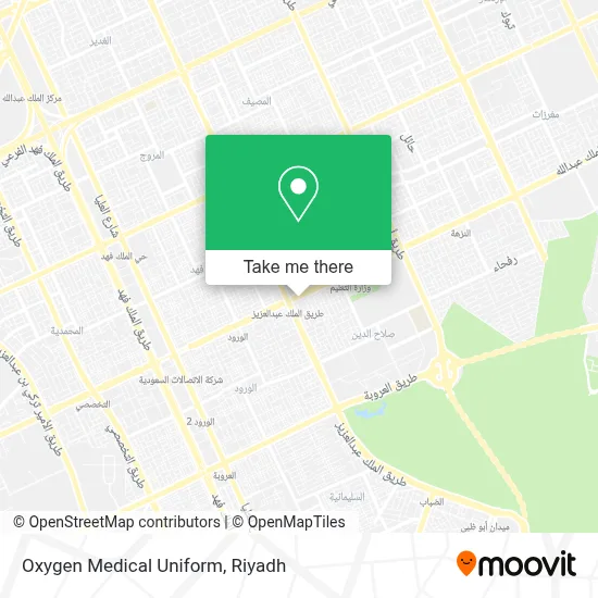 Oxygen Medical Uniform map