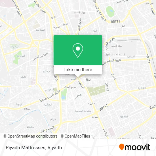 Riyadh Mattresses map