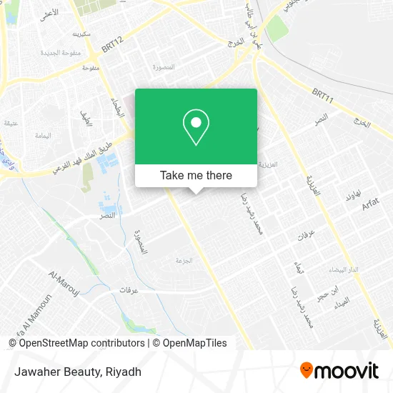 Jawaher Beauty map