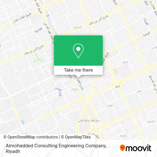 Almohadded Consulting Engineering Company map