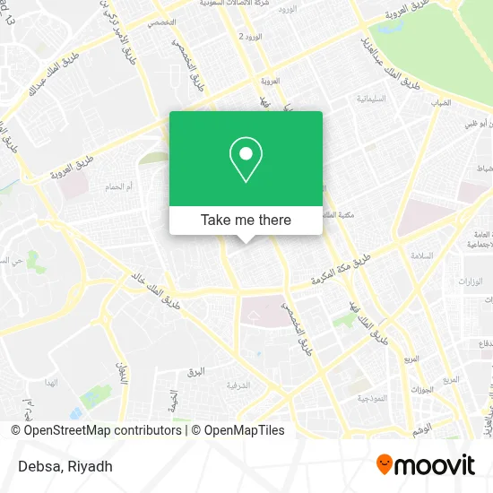 Debsa map