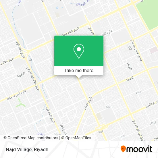 Najd Village map