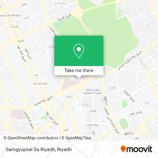 Samgyupsal Sa Riyadh map