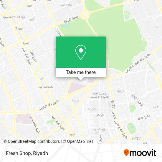 Fresh Shop map