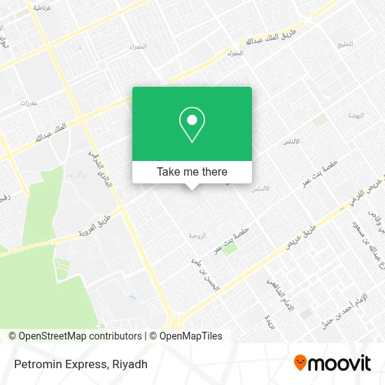Petromin Express map