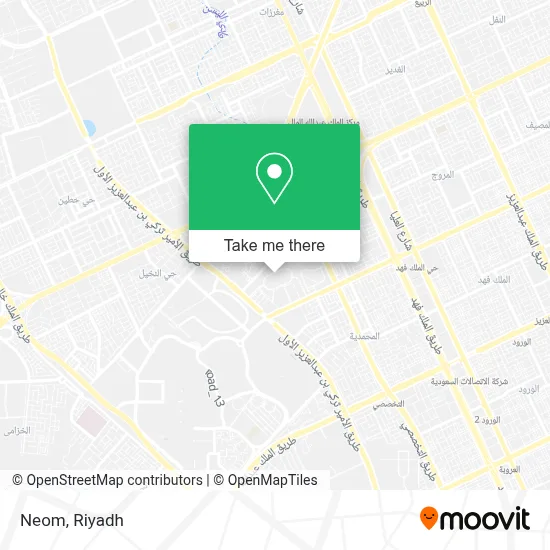 Neom map