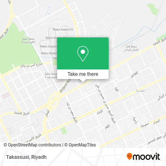 Takassusi map