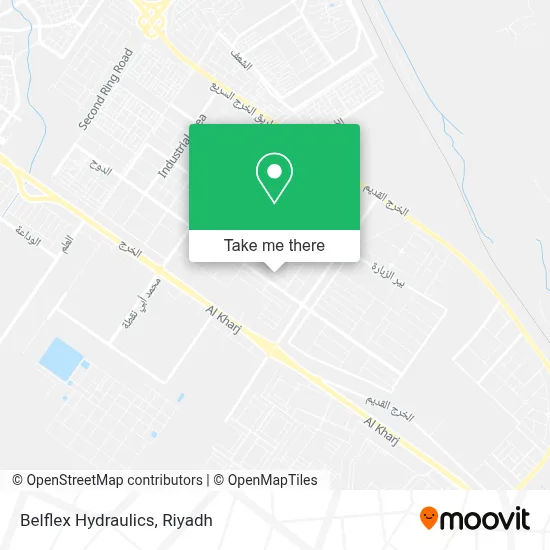 Belflex Hydraulics map