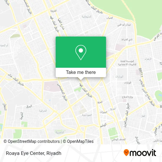 Roaya Eye Center map