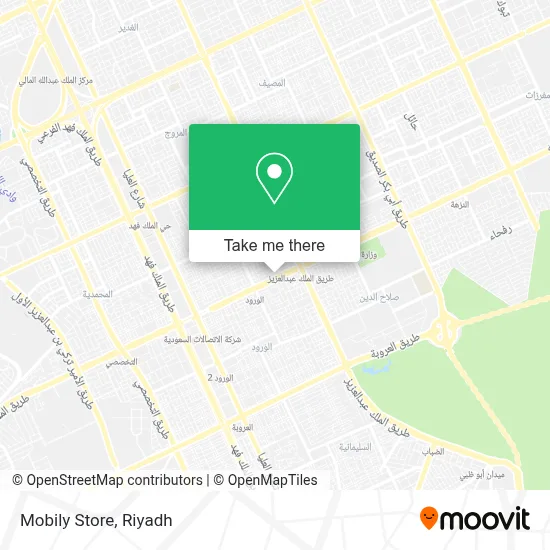 Mobily Store‎ map