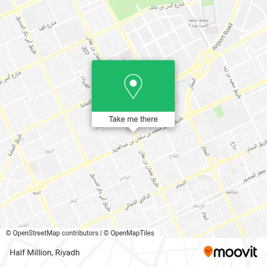 Half Million map