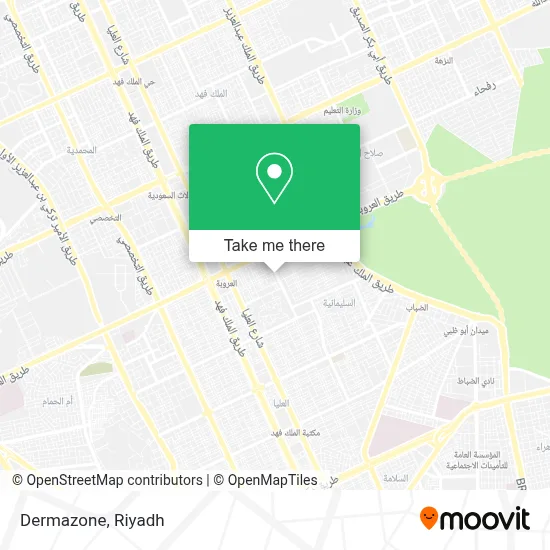 Dermazone map