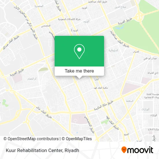 Kuur Rehabilitation Center map