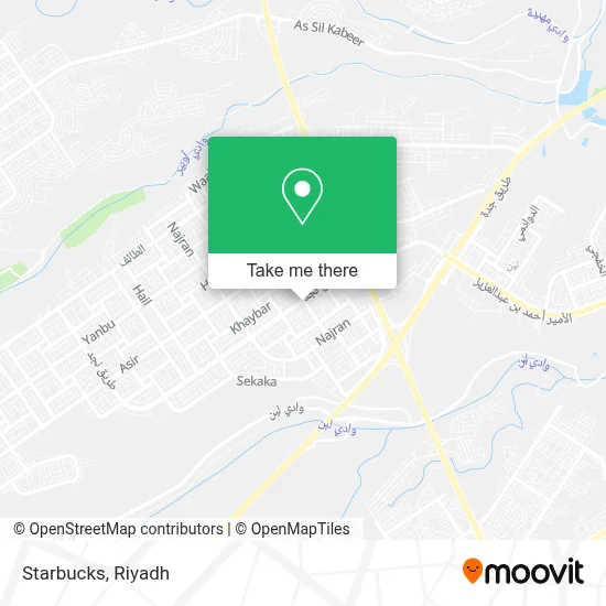 Starbucks map