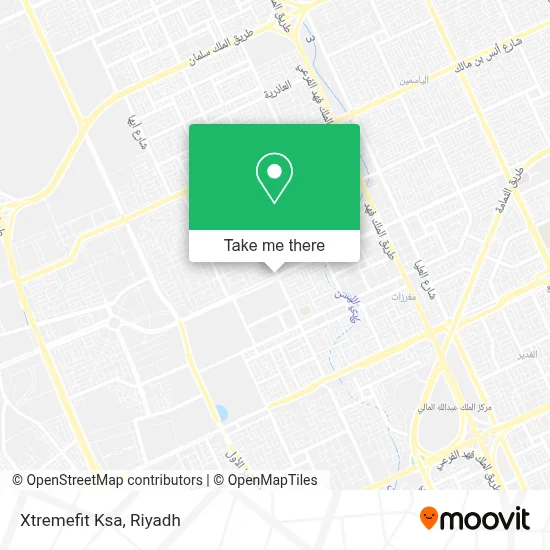 Xtremefit Ksa map