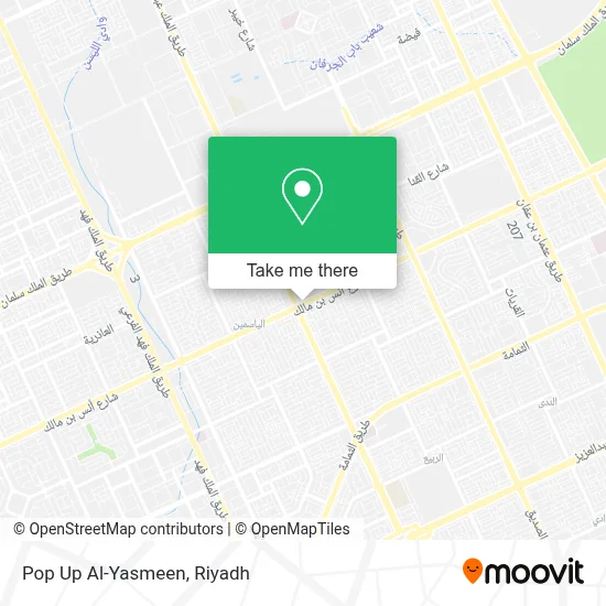 Pop Up Al-Yasmeen map