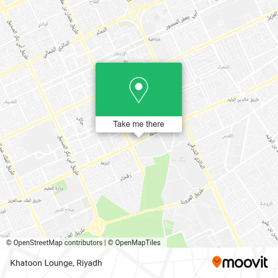 Khatoon Lounge map