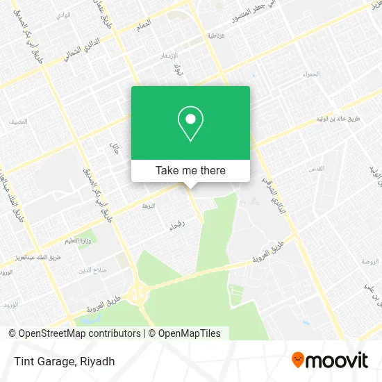 Tint Garage map