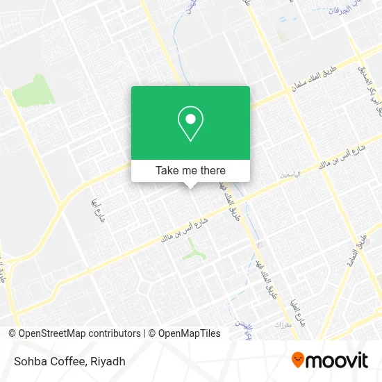 Sohba Coffee map