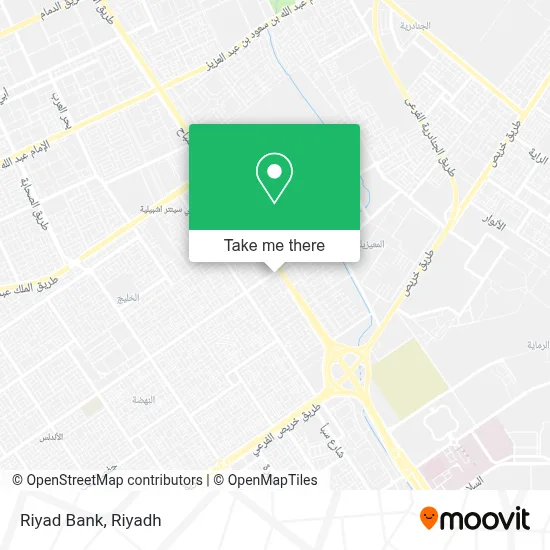 Riyad Bank map