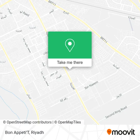 Bon Appeti’T map