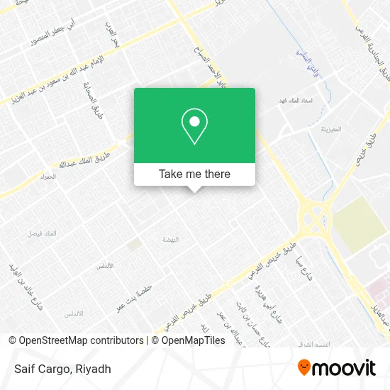 Saif Cargo map