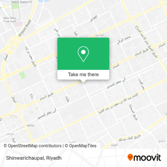 Shinwarichaupal map
