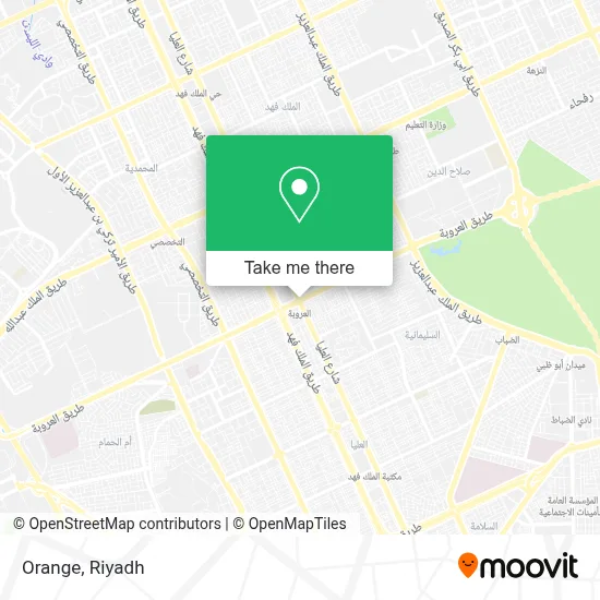 Orange map