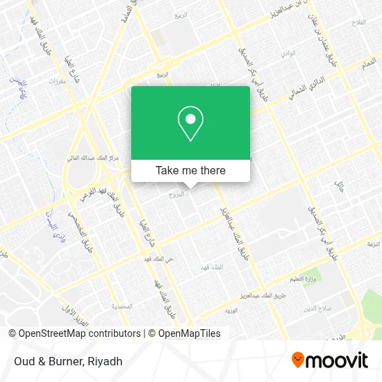 Oud & Burner map