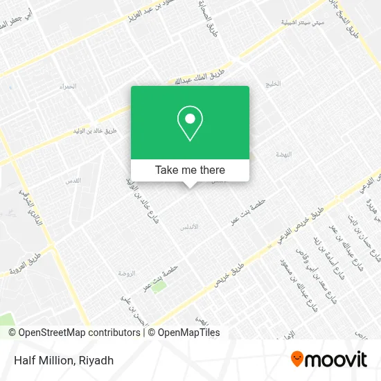Half Million map