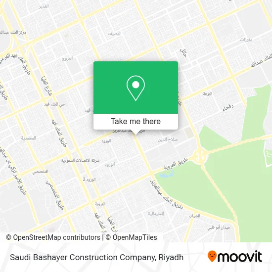 Saudi Bashayer Construction Company map