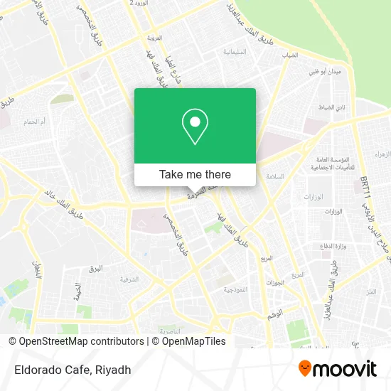 Eldorado Cafe map