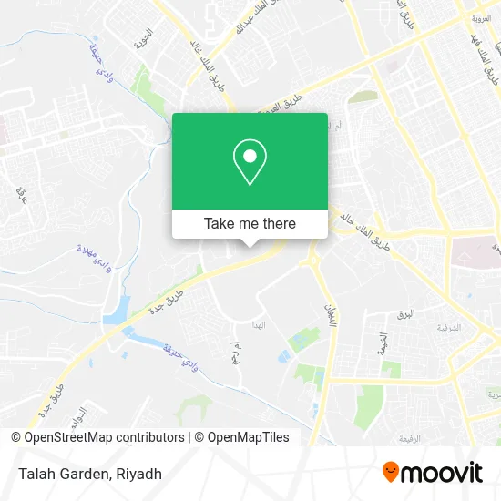 Talah Garden map
