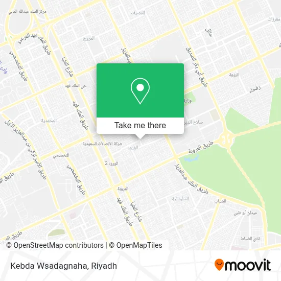 Kebda Wsadagnaha map