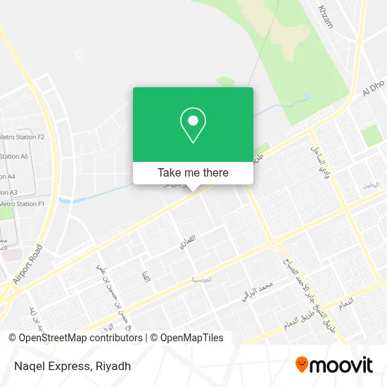 Naqel Express map