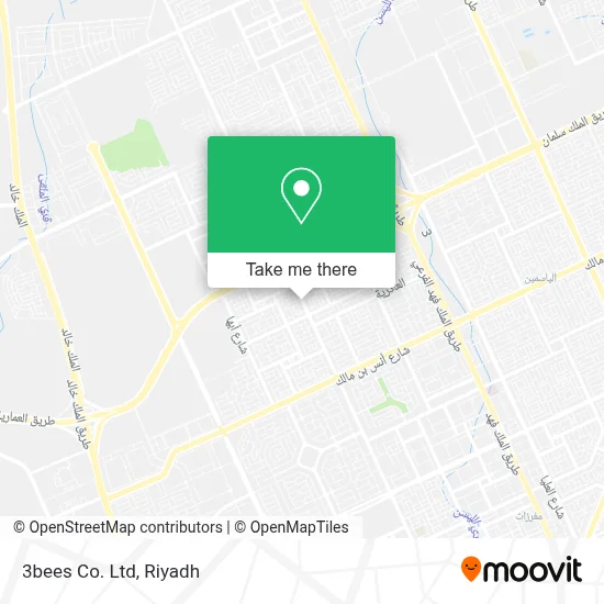 3bees Co. Ltd map