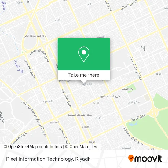 Pixel Information Technology map