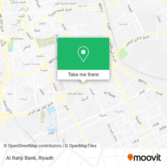 Al Rahji Bank map